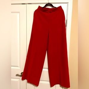 House of CB red high waisted pants. US M